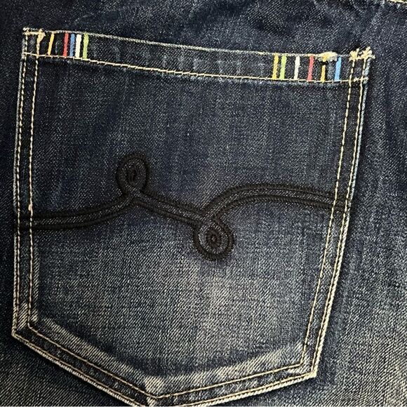 Lrg | Men’s Whispering Effect Bootcut Denim Jeans - Picture 7 of 9